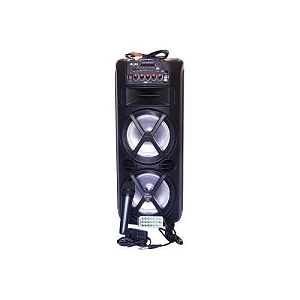 AILIPU Party Bass Bluetooth Speaker with In-built Microphone - Black