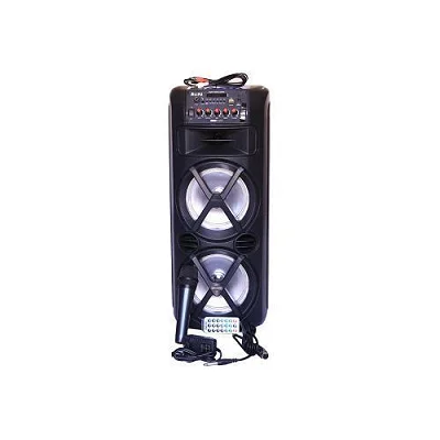 AILIPU Party Bass Bluetooth Speaker with In-built Microphone - Black