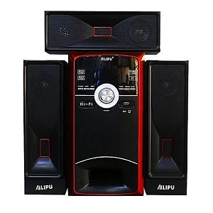 AILIPU 3.1 Bluetooth Multimedia Strong Bass Subwoofer SP-2304 - Black