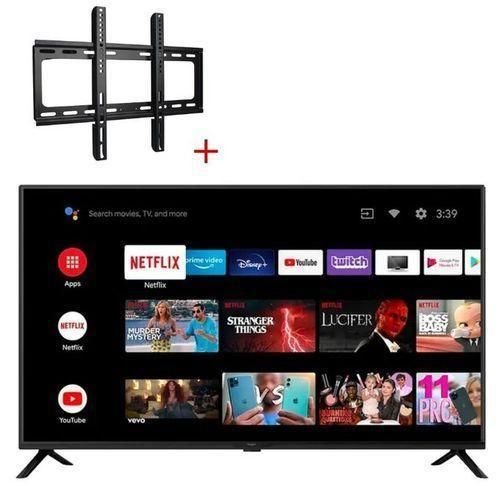 Global Star 32 Inch Android Smart Tv With Bluetooth, Youtube, Netflix &amp; Inbuild Free to Air - Free Wall Mount
