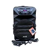 Jazz Dual 12" Amplified Public Address Speaker Rechargeable-Black