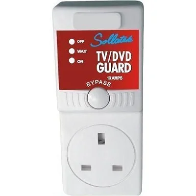 Surge Automatic TV/DVD Voltage Regulator White