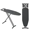Foldable Ironing Board With Electrical Socket -Grey