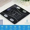 Intelligent Smart Weighing Scales BMI Body Fat Scale-Black