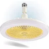 Led Multifunction Fan Light With Remote Control- Grey/White
