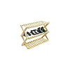 Bamboo 3 Layer Shoe Rack-Foldable Shoe Rack