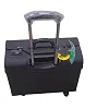 Executive Pilot Box Travel Bag - Black