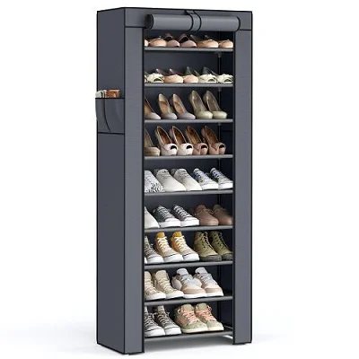 Multilayer shoe storage rack 9 tier