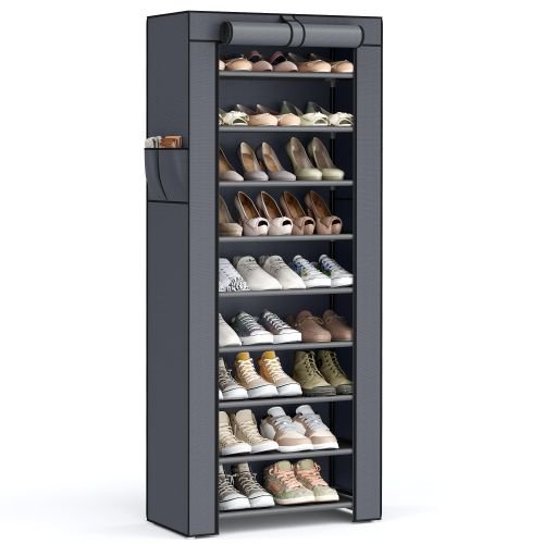 Multilayer shoe storage rack 9 tier