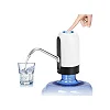 USB Charging Electric Water Pump Dispenser -White/Black
