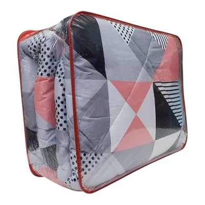 5*6 Duvet Set, 1 Duvet ,1 Bedsheet &amp; 2 Pillow Case  - Design May Vary multicolor