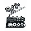 50kg Barbell And Dumbbells / Dumbells Set, 50kg - Silver