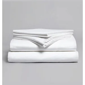 5x6 6pcs Fitted Bedsheets With 4 Pillowcases - White