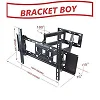Double arm Heavy Duty TV Wall Mount For 32" to 80" Full Motion For All TVs