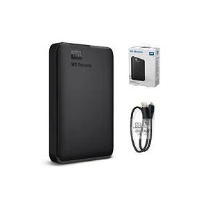 500GB WD External Hard Drive Casing, 3.0 - Black