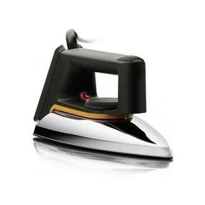 Electric Non Stick Dry Flat Iron - Grey