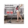 Cordless Handheld Vacuum Cleaner, Large Suction - Red
