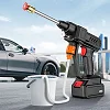 48V Portable cordless high-pressure car washer gun 2 Batteries.