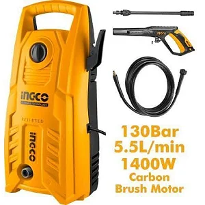 INGCO High Pressure Washer 1400W - Orange