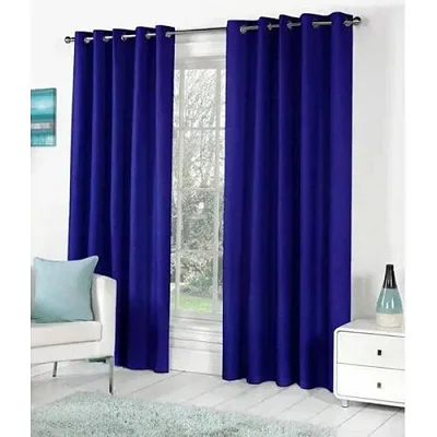 2 Pcs Curtain pieces 2 by 1.5m &amp; 3m White Net - blue