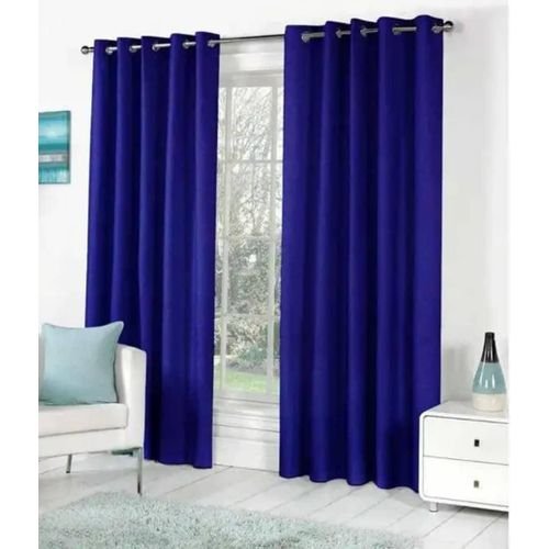 2 Pcs Curtain pieces 2 by 1.5m &amp; 3m White Net - blue
