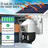 Dual lens solar camera, no power, no network, outdoor remote AI monitor