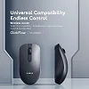 Original Oraimo USB Wireless Mouse - Black