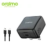 Oraimo 20W Fast Charger Kit with Type-C to Type-C Cable - Black