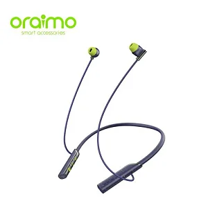 Oraimo Necklace Lite Wireless Headphones Call Vibration 30Hr Playtime
