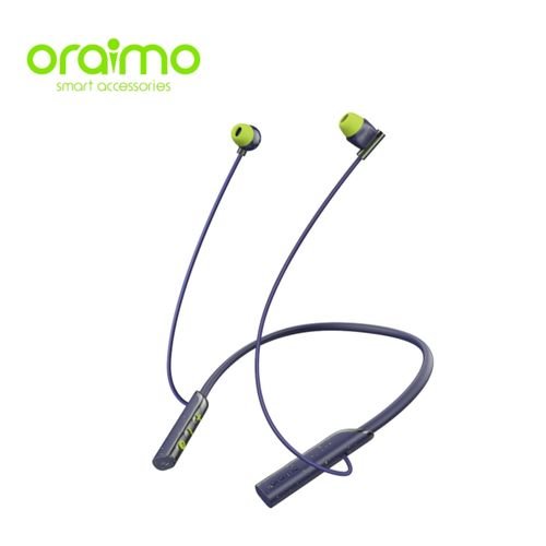 Oraimo Necklace Lite Wireless Headphones Call Vibration 30Hr Playtime