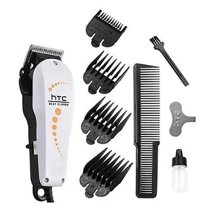 Rechargeable Super Taper Hair Clipper Shaving Machine - White