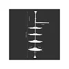 Adjustable Multi Corner Shelf Bathroom Organizer Storage Rack -White.