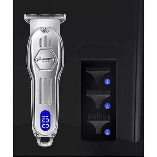 Shinon SH-275T Professional LCD Hair Clipper With battery Level indicator