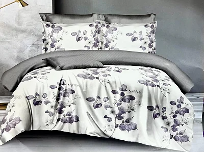 6x6 4pc Duvet Set (1bedsheet,1duvet,2pillowcases) - Multicolor