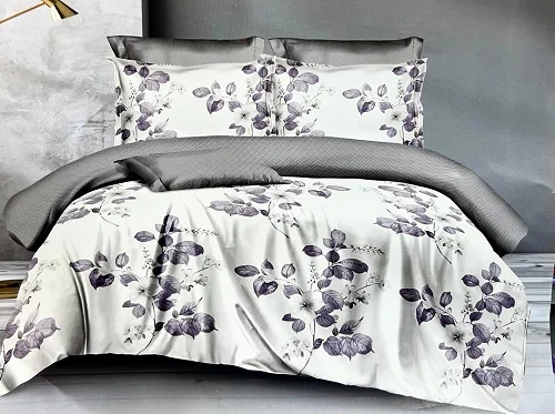 6x6 4pc Duvet Set (1bedsheet,1duvet,2pillowcases) - Multicolor