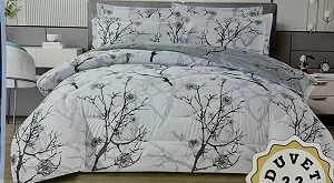 6x6 4pc Duvet Set (1bedsheet,1duvet,2pillowcases) - Multicolor