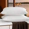 1Pair (2pcs) Fibre Pillows Big - White