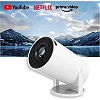 Mini Projector with and Bluetooth, Portable Smart Projector 1080P Support