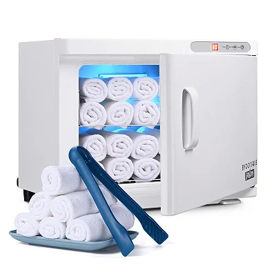 23L Hot Towel Warmer &amp; UV Sanitiser Cabinet- White
