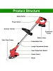Portable Lawn Mower Grass Cutter/ grass cutter / weed cutter, Cordless Rechargeable Weed Cutter