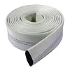 10m Of 3 Inch Irrigation / Fire Fighting /  Swimming Pool Drainage PVC Canvas Hose Pipe - White