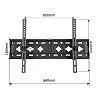 26-80 Tilting Wall Tv Mounts - Black