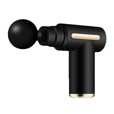 Handheld Rechargeable Massage Gun Deep Tissue Massager - Black