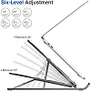 Portable adjustable laptop stand