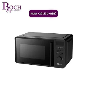 Roch 20L Fast Heating Microwave Oven - Black (2YRS WRNTY)