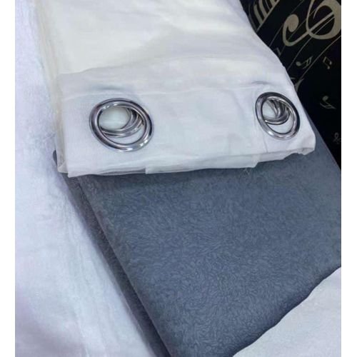 2 Pcs Curtain pieces 2 by 1.5m &amp; 3m White Net