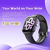 Oraimo Watch 6 Lite 2.01” HD Screen Smart Watch 24 Hour Health Monitoring