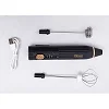 Dsp 2 In 1 Handheld Coffee Blender, Coffee Milk Frother - Black