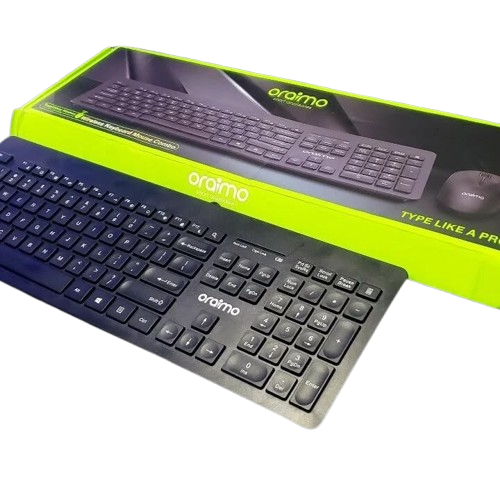 Oraimo Rechargeable Wireless Keyboard With Mouse Kit