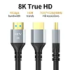 HDMI2.1 Cable, 8K 60Hz 48Gbps High-Definition HDMI Cable